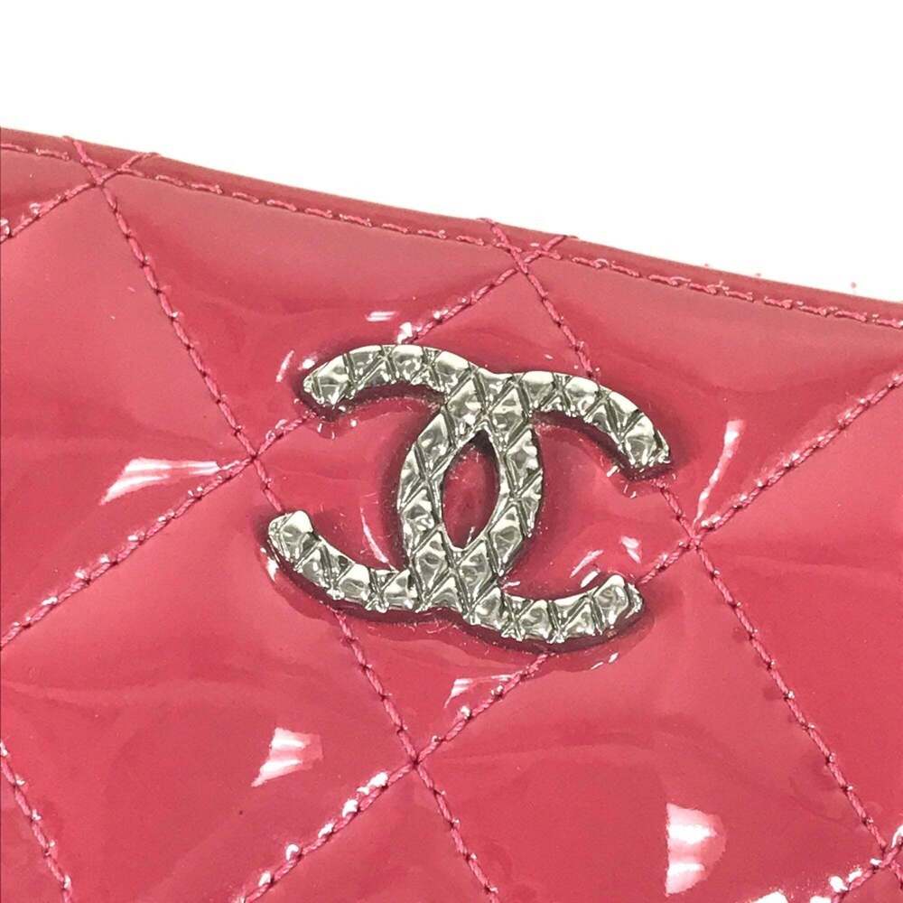 CHANEL Pink Logo Wallet - Picture 8 of 15